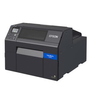 Принтер кольорових етикеток EPSON ColorWorks C6500Ae bk/mk з різаком - Зображення 1